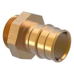 Uponor Q&E Übergangsnippel PL W 32-G1"MT... UPONOR-1008730 7331541174503 (Abb. 1)