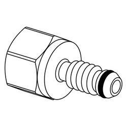 Uponor MLC Abdrückstopfen, 14mm, 1013754... UPONOR-1013754 4021598016064 (Abb. 1)