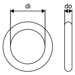 Uponor MLC O-Ring für Abdrückstopfen, 20mm, 1013801... UPONOR-1013801 4021598501737 (Abb. 1)