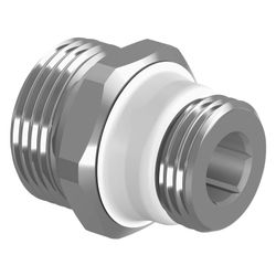 Uponor Smart Radi Anschlussnippel, G 3/4" MT-G 1/2" MT... UPONOR-1013906 4021598701878 (Abb. 1)
