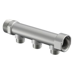 Uponor Uni-C Verteiler S, 1" MT/FT, 3x1/2" MT, 1014111... UPONOR-1014111 4021598701106 (Abb. 1)
