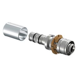 Uponor S-Press Übergangskupplung auf Rapex, 16x16mm... UPONOR-1015167 4021598036093 (Abb. 1)