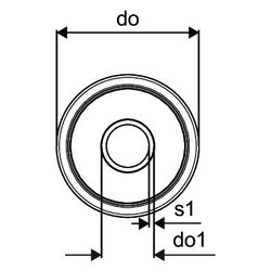 Uponor Ecoflex Thermo Mini Kunststoff-Rohrleitungssystem 25x2,3mm/68mm... UPONOR-1018132 6414905203215 (Abb. 1)