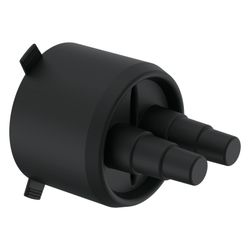 Uponor Ecoflex Gummi-Endkappe Twin 25mm plus 32mm plus 40mm, Mantel 140mm... UPONOR-1018245 6414905257737 (Abb. 1)