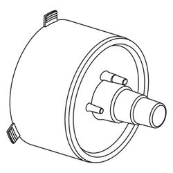 Uponor Ecoflex Gummi-Endkappe Single 32mm plus 40mm plus 50mm, Mantel 175mm... UPONOR-1018313 6414905257577 (Abb. 1)