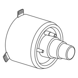 Uponor Ecoflex Gummi-Endkappe Single 40mm plus 50mm plus 63mm, Mantel 140mm... UPONOR-1018314 6414905257553 (Abb. 1)