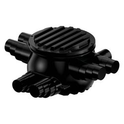 Uponor Ecoflex Schacht, 8x140/145/175/200mm, 1018327... UPONOR-1018327 6414905230037 (Abb. 1)