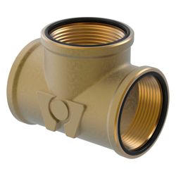 Uponor Wipex T-Stück G 2" x G 2" x G 2", 1018347... UPONOR-1018347 7331541098892 (Abb. 1)