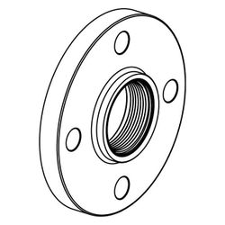 Uponor Wipex Gewindeflansch F 25/4-85 x G 1", 1018359... UPONOR-1018359 7331541099295 (Abb. 1)