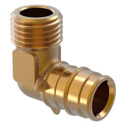 Uponor Q&E Winkel mit Aussengewinde PL 20-G1/2"MT... UPONOR-1023020 7331541137201 (Abb. 1)