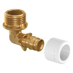 Uponor Q und E, Winkelübergang mit Außengewinde NKB, DR 22 x G 3/4" MT... UPONOR-1025912 7331541033787 (Abb. 1)