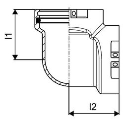 Uponor RS Winkel, RS2 x RS2, 1029138... UPONOR-1029138 4021598106758 (Abb. 1)