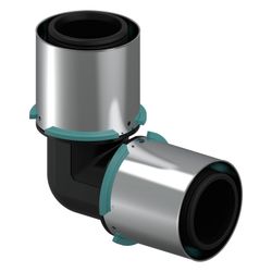 Uponor S-Press Verbund-Winkel, 63x63mm, PPSU... UPONOR-1032877 6414905220762 (Abb. 1)