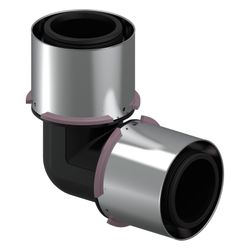 Uponor S-Press Verbund-Winkel, 75x75mm, PPSU... UPONOR-1032878 6414905220779 (Abb. 1)