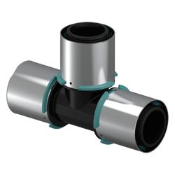 Uponor S-Press Verbund-T-Stück, 63x63x63mm, PPSU... UPONOR-1032887 6414905220861 (Abb. 1)