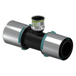 Uponor S-Press Verbund-T-Stück reduziert, 63x32x63mm, PPSU... UPONOR-1032890 6414905220892 (Abb. 1)