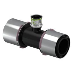 Uponor S-Press Verbund-T-Stück reduziert, 75x32x75mm, PPSU... UPONOR-1032892 6414905220915 (Abb. 1)