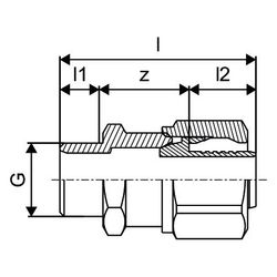 Uponor FPL-X DR, 20x2,8mm x 1", 1085371... UPONOR-1085371 4021598133211 (Abb. 1)