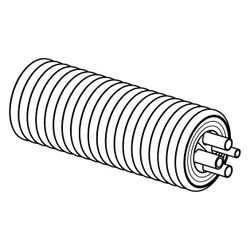 Uponor Ecoflex Quattro 2x40x3,7-40x5,5-25x3,5, 200mm... UPONOR-1084890 4021598133198 (Abb. 1)