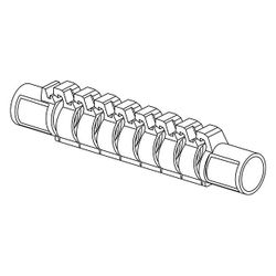 Uponor Multi Flipflex Rohrführungsbogen, 20mm, 1034554... UPONOR-1034554 7321500046019 (Abb. 1)