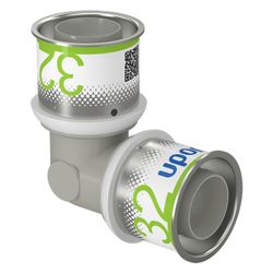 Uponor S-Press Plus Winkel 32x32mm, PPSU... UPONOR-1039932 6414905228713 (Abb. 1)