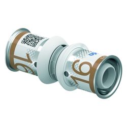 Uponor S-Press Plus Kupplung, 16x16mm, PPSU, 1039933... UPONOR-1039933 6414905228720 (Abb. 1)