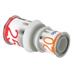 Uponor S-Press Plus Kupplung reduziert, 25x20mm, PPSU... UPONOR-1039939 6414905229352 (Abb. 1)