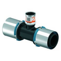 Uponor S-Press T-Stück reduziert, 40x20x40mm, PPSU... UPONOR-1039962 6414905229000 (Abb. 1)