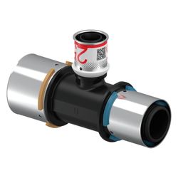 Uponor S-Press T-Stück reduziert, 50x25x40mm, PPSU... UPONOR-1039967 6414905229055 (Abb. 1)