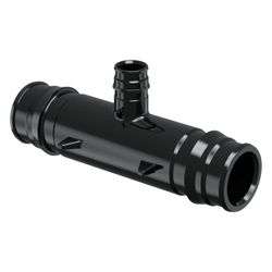 Uponor Q und E Reduzier-T-Stück, 50x25x50mm, PPSU... UPONOR-1042864 6414907056116 (Abb. 1)