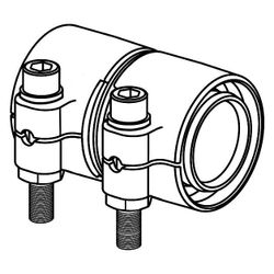 Uponor Wipex Kupplung PN 6, 40x3,7-40x3,7mm... UPONOR-1042980 7331541200783 (Abb. 1)