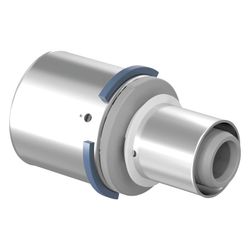 Uponor S-Press Verbund-Kupplung reduziert, 75x50mm, PPSU... UPONOR-1032885 6414905220847 (Abb. 1)
