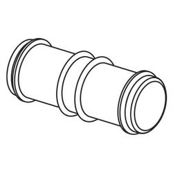 Uponor RS Distanzadapter, RS2 x RS2, 130mm, 1046477... UPONOR-1046477 4021598111608 (Abb. 1)