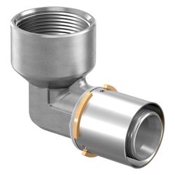 Uponor S-Press Winkelmuffe, 40mm x Rp 1 1/2" FT, 1046910... UPONOR-1046910 4021598114074 (Abb. 1)