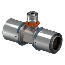 Uponor S-Press T-Stück reduziert, 40x20x40mm, 1046916... UPONOR-1046916 4021598114135 (Abb. 1)