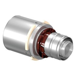 Uponor S-Press Kupplung reduziert, 50x32mm, 1046933... UPONOR-1046933 4021598114302 (Abb. 1)