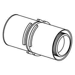 Uponor S-Press Kupplung, 50x50mm, 1046935... UPONOR-1046935 4021598114326 (Abb. 1)