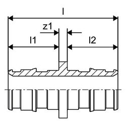 Uponor Q&E Kupplung PL 16-16... UPONOR-1047193 4021598115033 (Abb. 1)