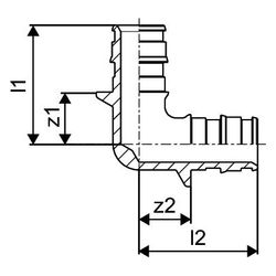 Uponor Q&E Winkel PL 16-16... UPONOR-1047197 4021598115071 (Abb. 1)