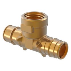Uponor Q&E T-Stück mit Innengewinde PL 20-Rp1/2"FT-20... UPONOR-1047886 4021598115637 (Abb. 1)