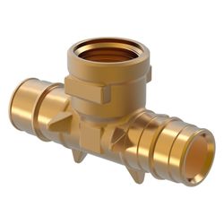 Uponor Q&E T-Stück mit Innengewinde PL 25-Rp3/4"FT-25... UPONOR-1047888 4021598115651 (Abb. 1)
