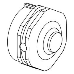 Uponor Aqua Plus Endkappe PPM, 1" FT, 1048004... UPONOR-1048004 6414905201068 (Abb. 1)