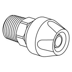Uponor RTM Übergangsnippel 25-R1"MT... UPONOR-1048570 4021598116382 (Abb. 1)