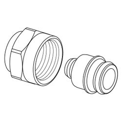 Uponor Uni-C Verschraubung MLC, 14x1/2" FT, 1058085... UPONOR-1058085 4021598119628 (Abb. 1)