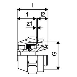 Uponor Uni-C Verschraubung MLC, 16x1/2" FT, 1058086... UPONOR-1058086 4021598119635 (Abb. 1)