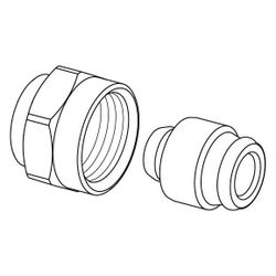 Uponor Uni-C Verschraubung MLC, 16x1/2" FT, 1058086... UPONOR-1058086 4021598119635 (Abb. 1)