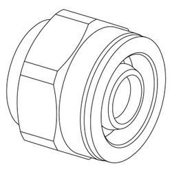 Uponor Uni-C Verschraubung MLC, 20x1/2" FT, 1058088... UPONOR-1058088 4021598119659 (Abb. 1)