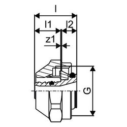Uponor Uni-X Verschraubung MLC, 16x3/4" FT Eurokonus... UPONOR-1058090 4021598119673 (Abb. 1)