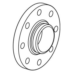 Uponor RS Flansch Adapter RS3-DN80 (PN6)... UPONOR-1059400 4021598121720 (Abb. 1)