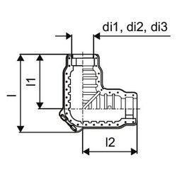 Uponor Ecoflex Eckisoliersatz 200/175/140mm, 1060985... UPONOR-1060985 6414905202683 (Abb. 1)